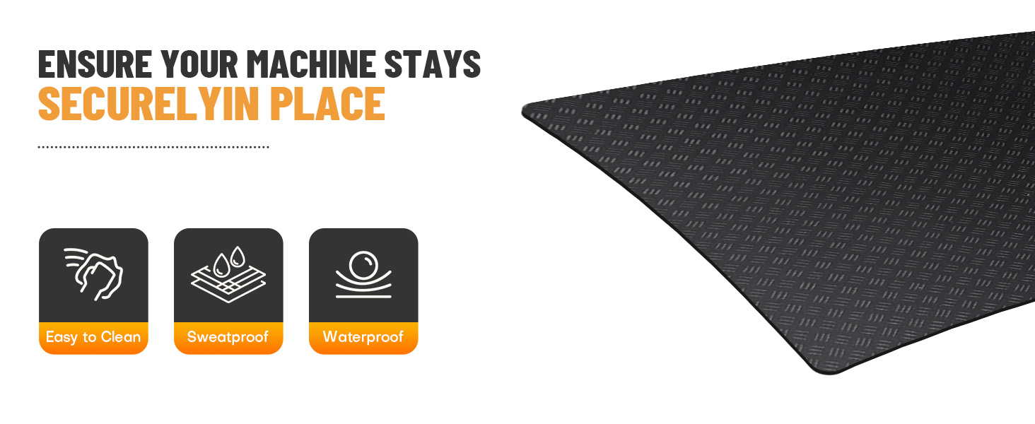 double sided non slip under desk mat