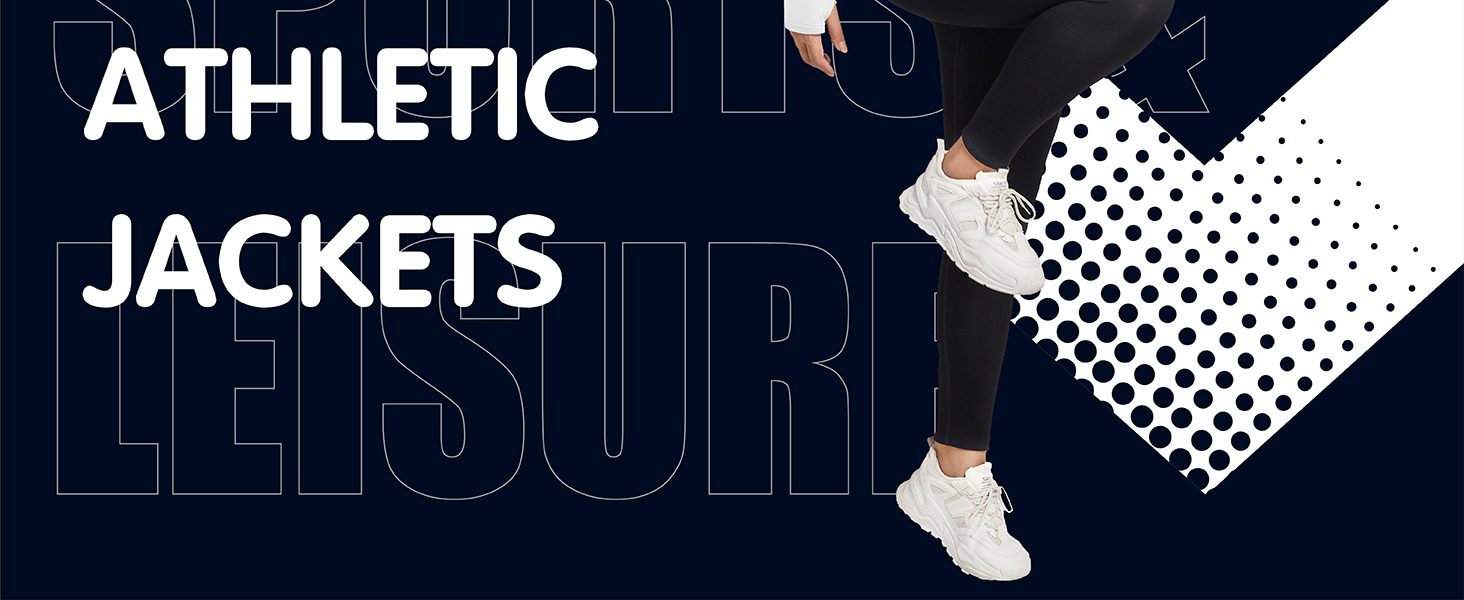 plus size athletic jacket