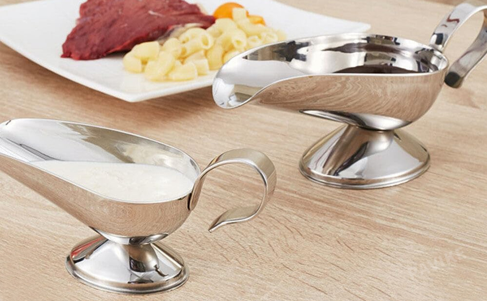 Amazon | PAVIKE ソースポット ソース容器 ステンレス製 グレイビー