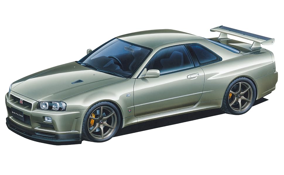 【SKYLINE GTR】 フィギュア　ブルー　スカイライン Amazon | Jada Toys ワイルドスピード シリーズ 1/24 F&F