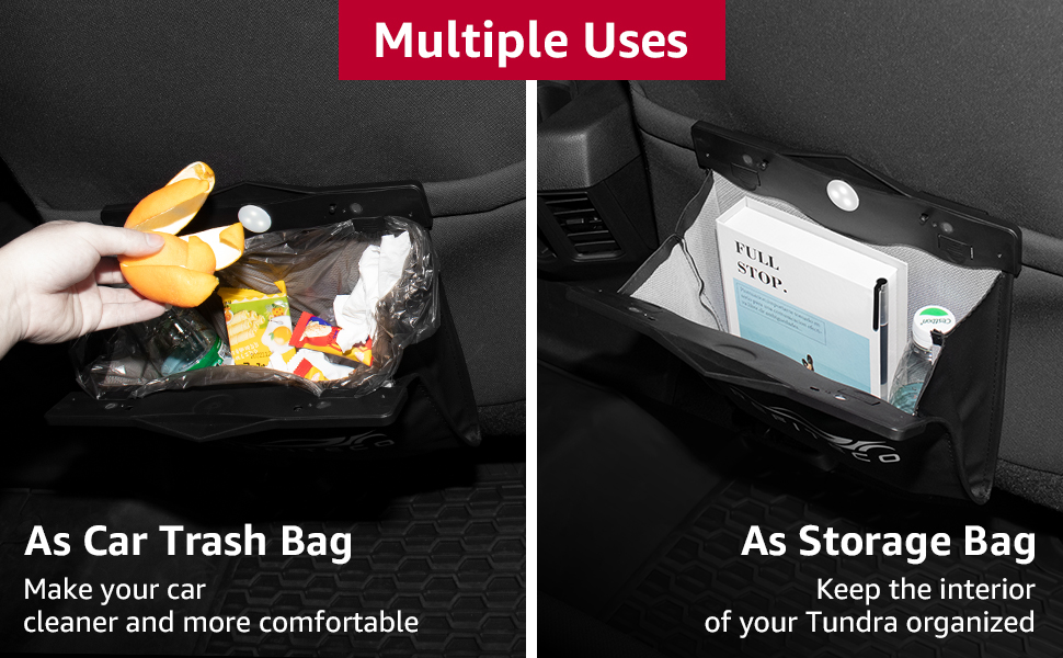 RefitEco Car Trash Can Compatible with Toyota Tundra