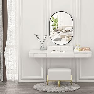 oval mirror