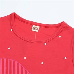 rotes Kleid für Kleinkinder