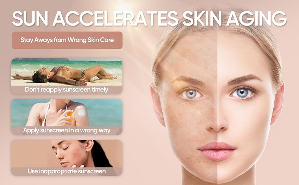 UV Camera for Sunscreen Test UV Mirror Sunscreen Camera, 4