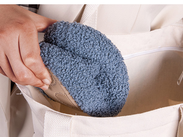 HomeTop Women&amp;#39;s Fuzzy Curly Fur Memory Foam Loafer Slippers 15