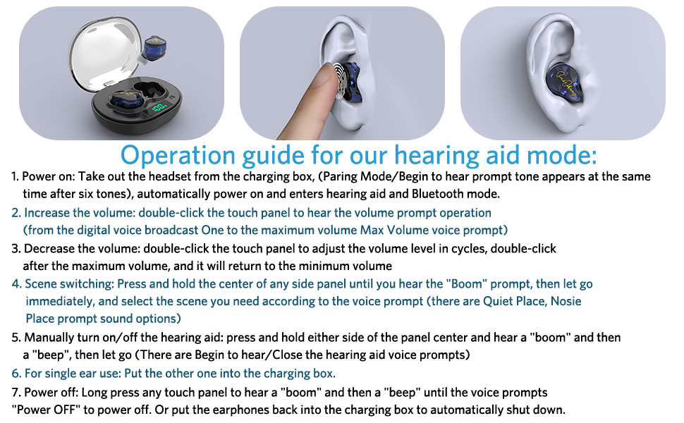 hearing aid user's guide