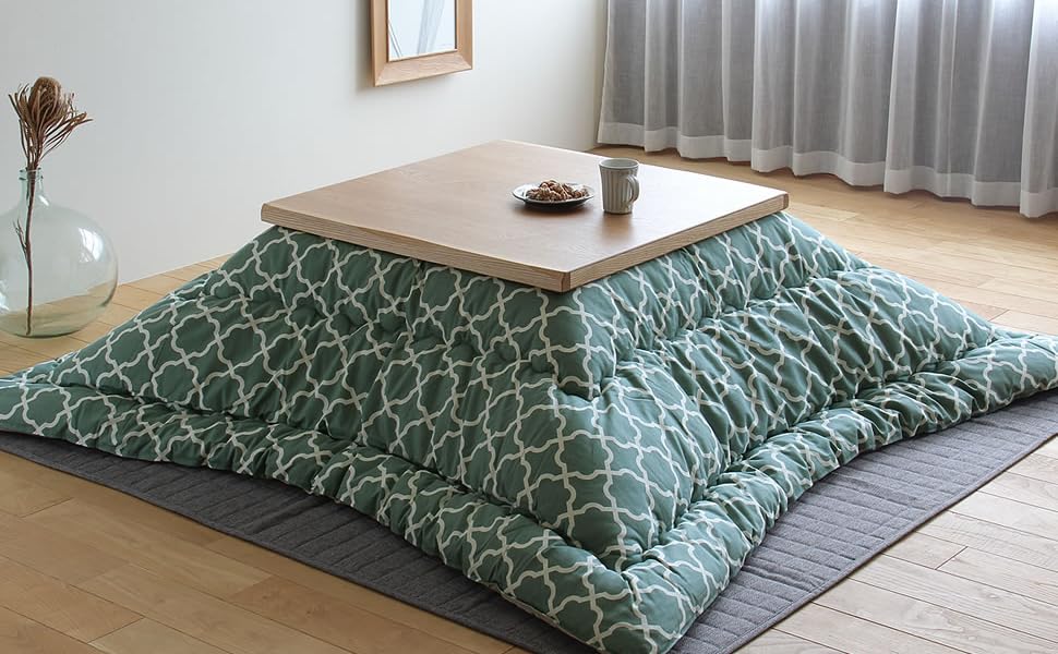 Amazon | 家具の里 こたつ布団 モロッカン柄 (日本製) 205cm×205cm Amazon | 家具の里 こたつ布団 モロッカン柄 (日本製) 205cm×205cm