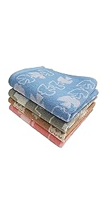 Amazon.co.jp: Kosugizen フェイスタオル 北欧アニマル 4色(4柄