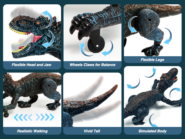 robot toys dinosaur tail