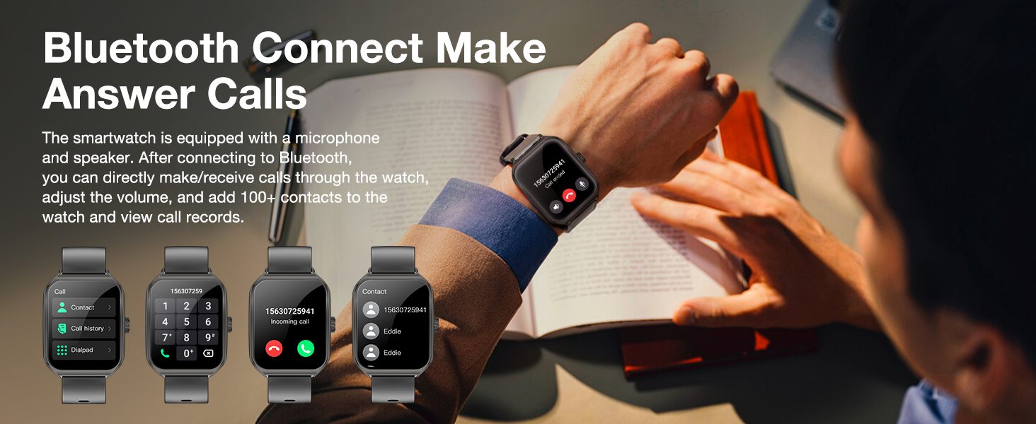 bluetooth connect make answer calls