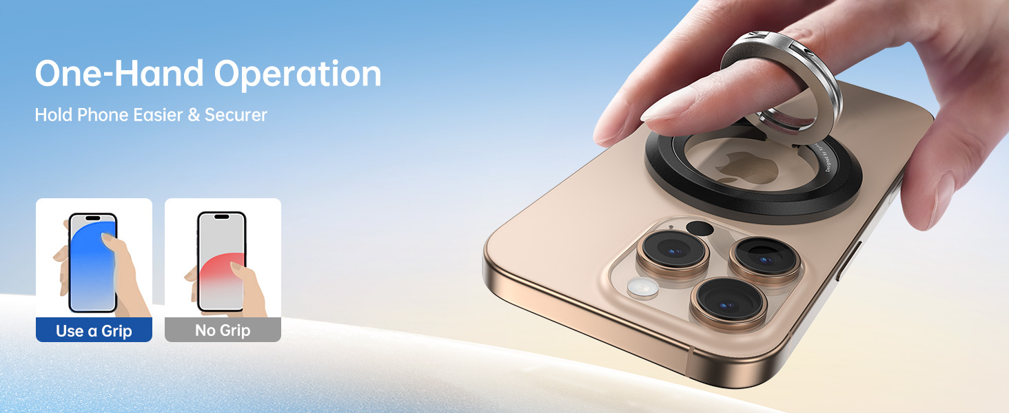 Phone Ring Holder Grip for MagSafe