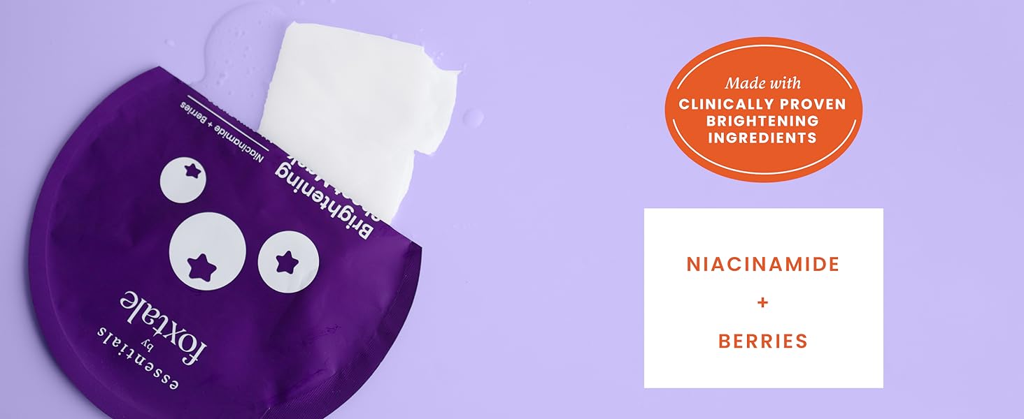 Foxtale Essentials Sheet Masks Trio