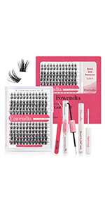 cluster lashes