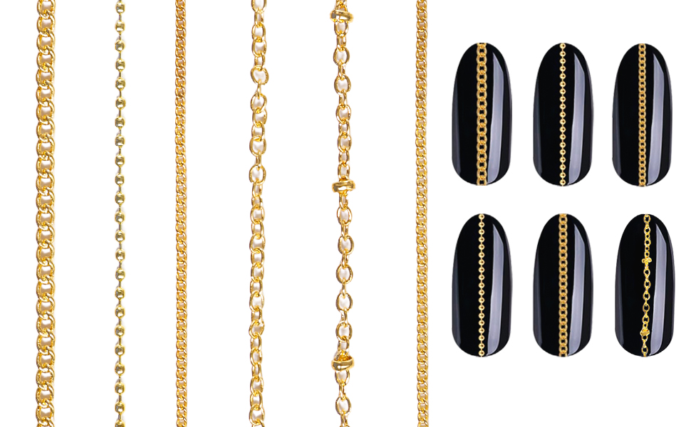 Gold Nail Chain