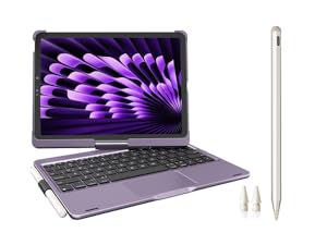Amazon.com: pekarejue Wireless Keyboard Case for Apple iPad