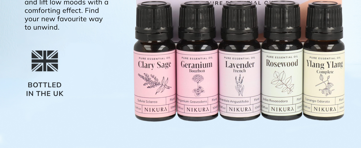 Nikura Pure Australian Tea Tree Essential Oil for Skin Nail Fungus Hair Acne Piercings Vegan UK Made