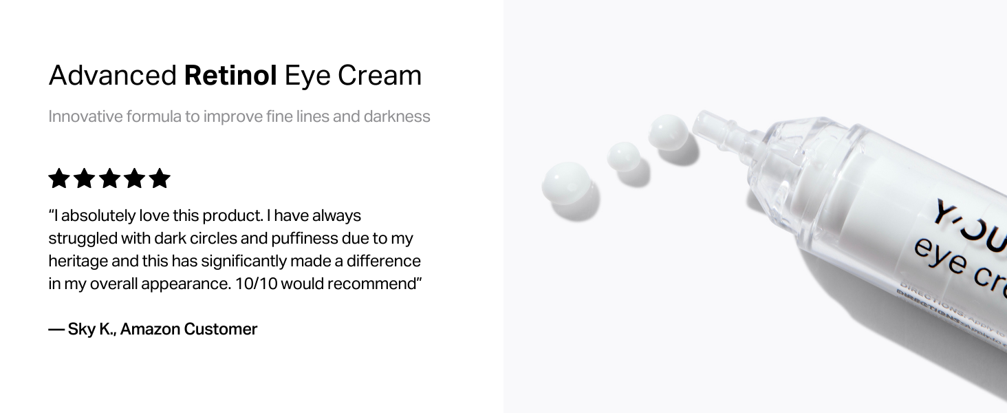 Innovative Formula for Visible Results: Depuff, brightens & prevent wrinkles