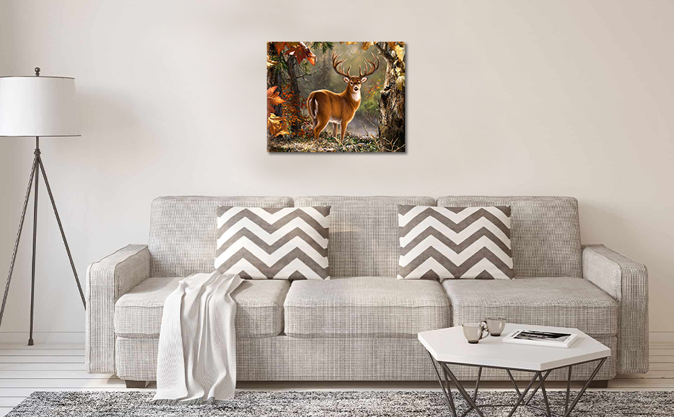 TUMOVO Adult Paint by Number Deer Paint by Numbers Elk Kids