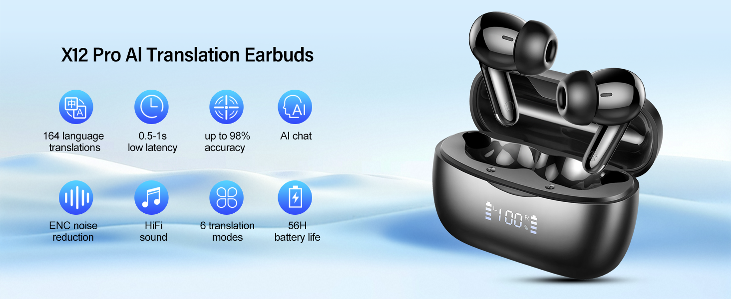 AI Translation Earbuds