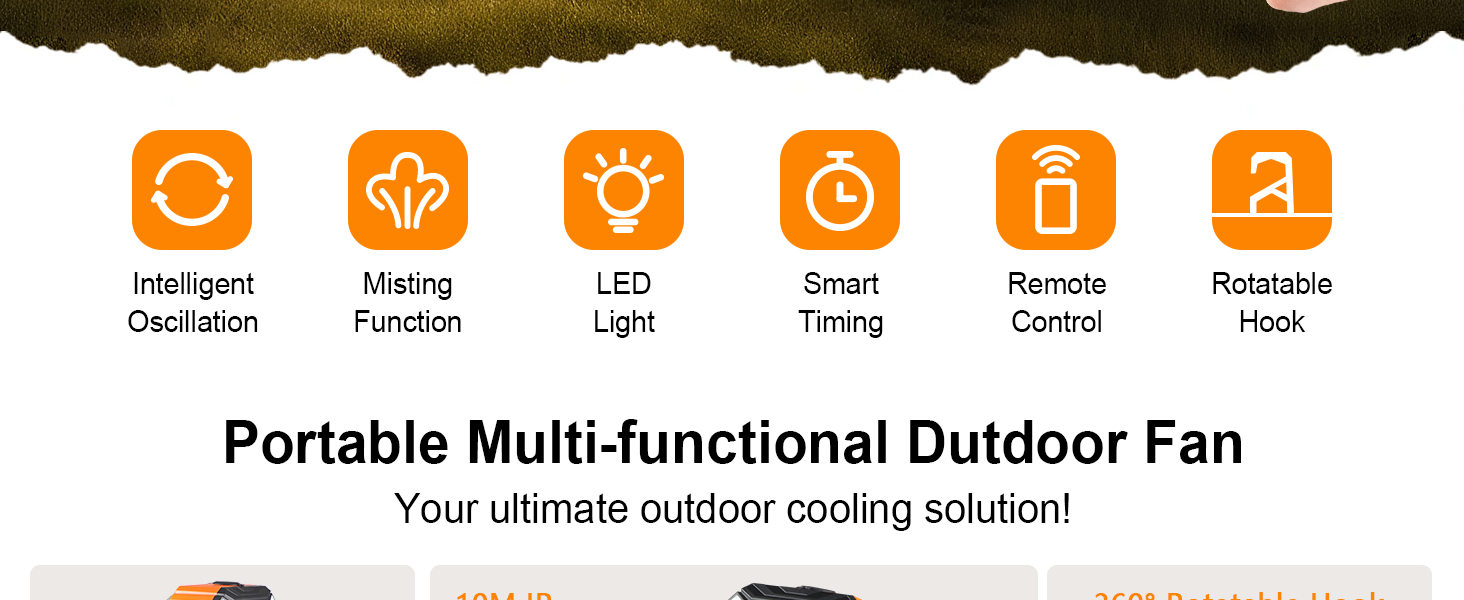 Portable Outdoor Fan