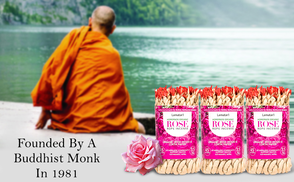 Set of 3 Tibetan Rope Incense APPR 135 in Ropes Hand Made