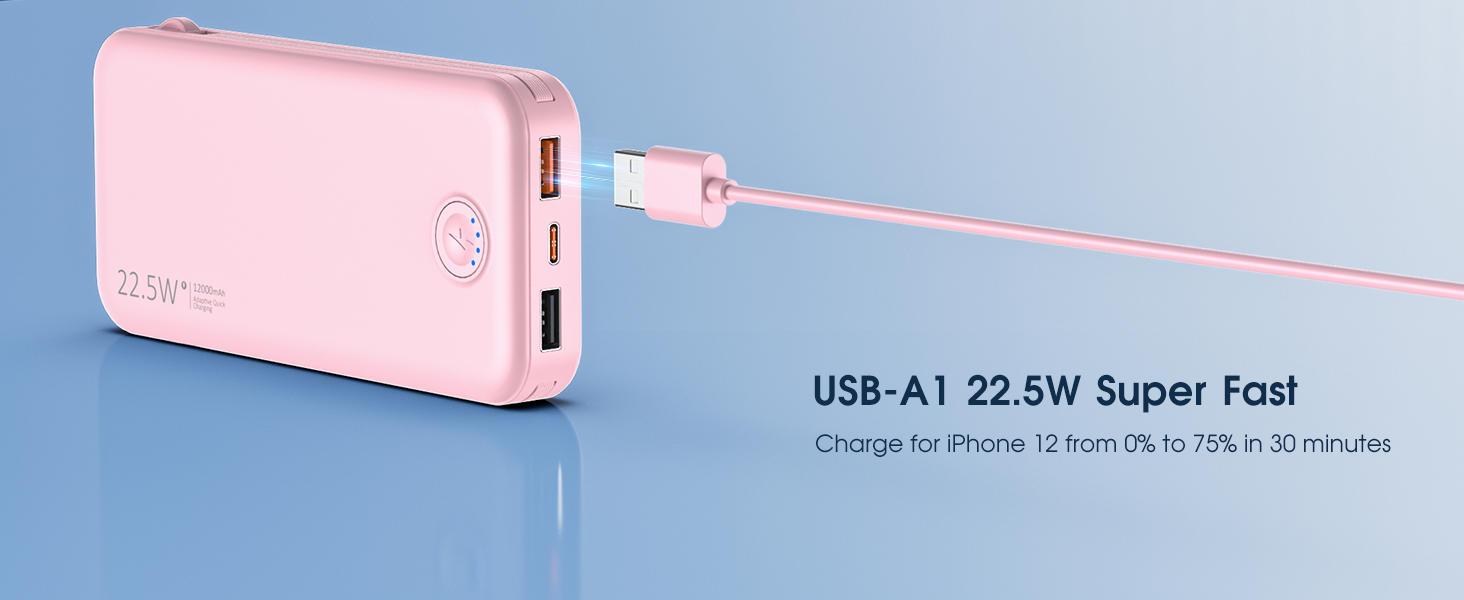 portable charger built in cable