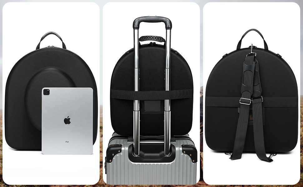 SLINRKE Cowboy Hat Box Travel Portable Cowboy Hat Storage