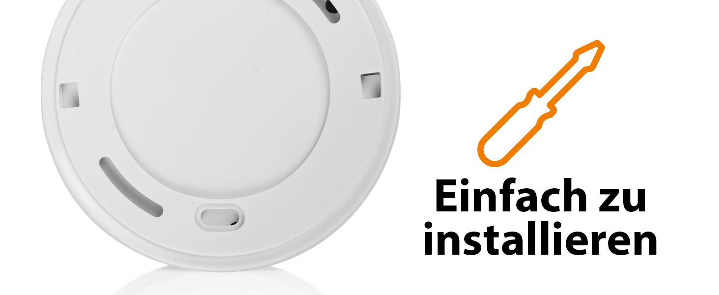 SmartWares Rauchmelder 10.044.62 - Einfach Zu Installieren