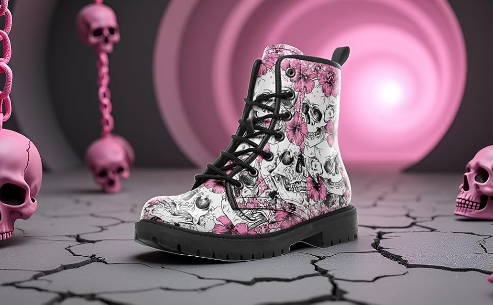 pink boots
