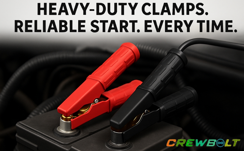 heavy duty jumper cable clamps 