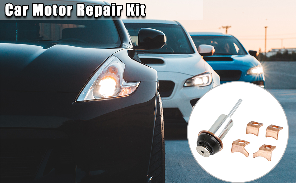 X AUTOHAUX Car Solenoid Rebuild Repair Kit Contact Plunger Set