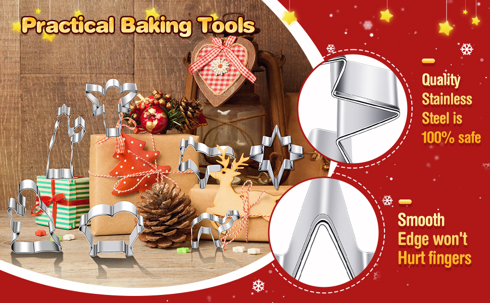 9 Pcs Christmas Nativity Cookie Cutters Set Nativity Scene