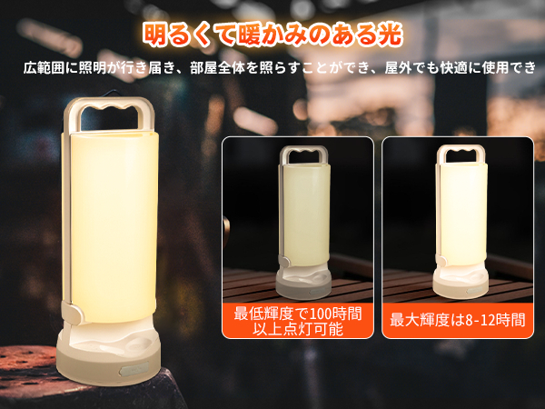 Amazon.co.jp: LED ソーラー ランタン キャンプランタン USB充電