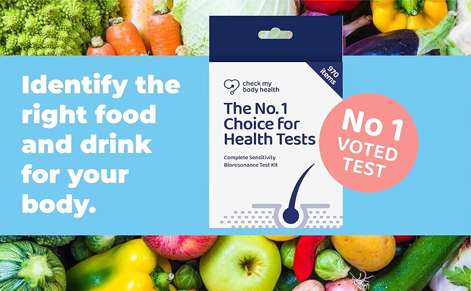 Check My Body Health Complete Food Sensitivity Test Check for 970
