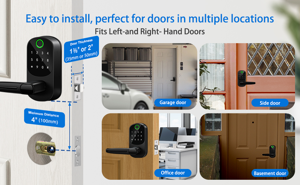 smart door locks for front door