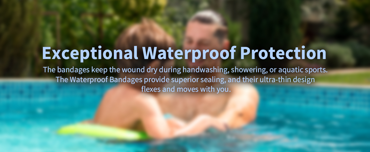 waterproof clear bandages