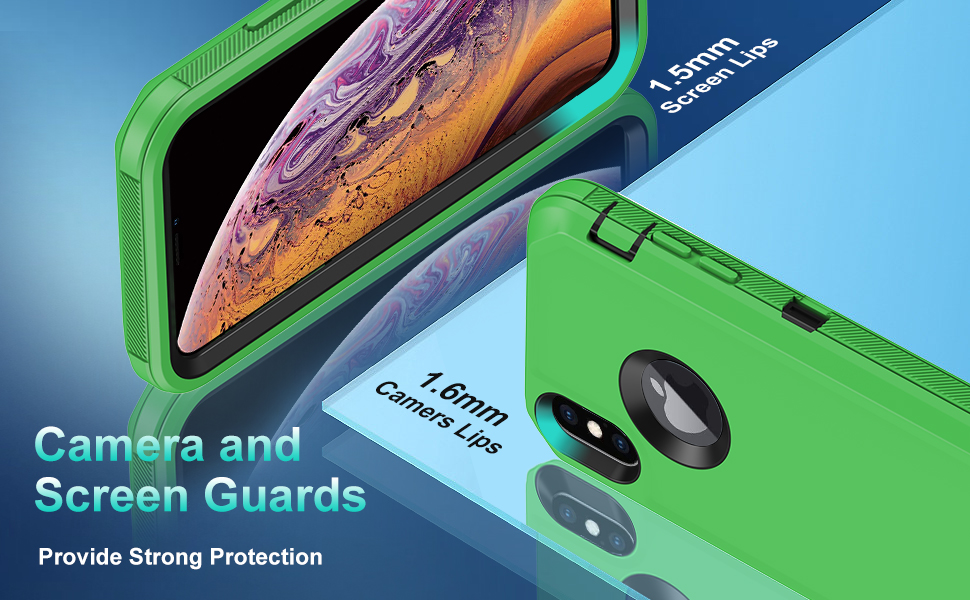 Aimoll88 for iPhone Xs Max Case, with Built in Screen