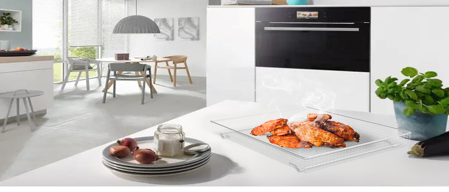 LZLXXLZL Air Fryer Basket for Oven, Compatible with