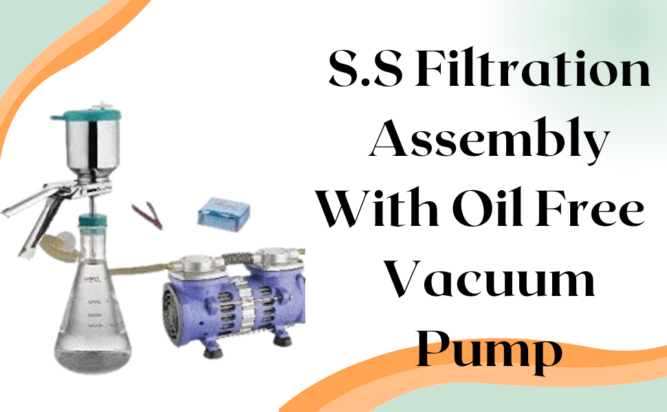 ARGLabs S.S Filtration Assembly With Oil Free Vacuum Pump Amazon.in