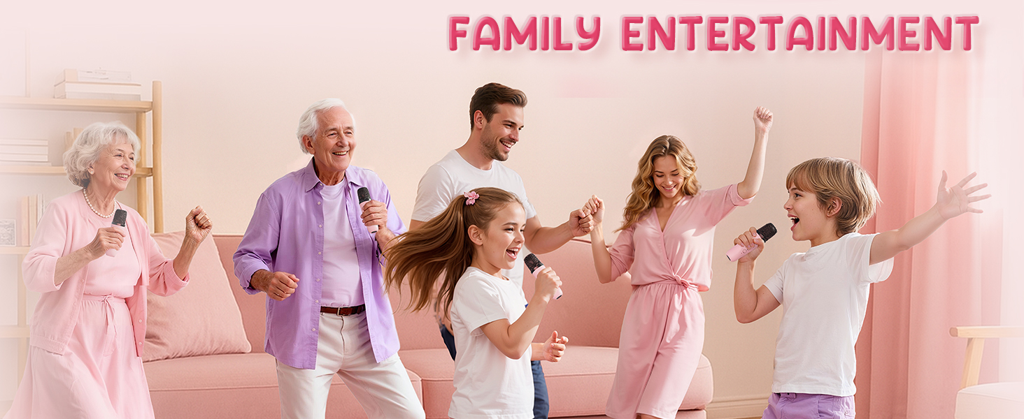 Family Party Entertainment Karaoke Machine