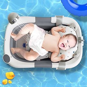 Дитяча ванночка Складана дитяча ванночка для дітей