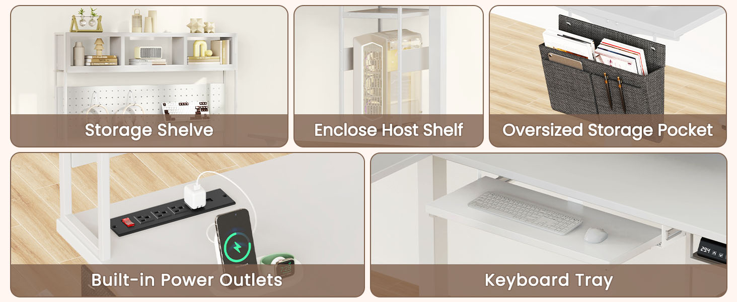 L Shaped Standing Desk