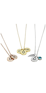 Initial Necklaces for women