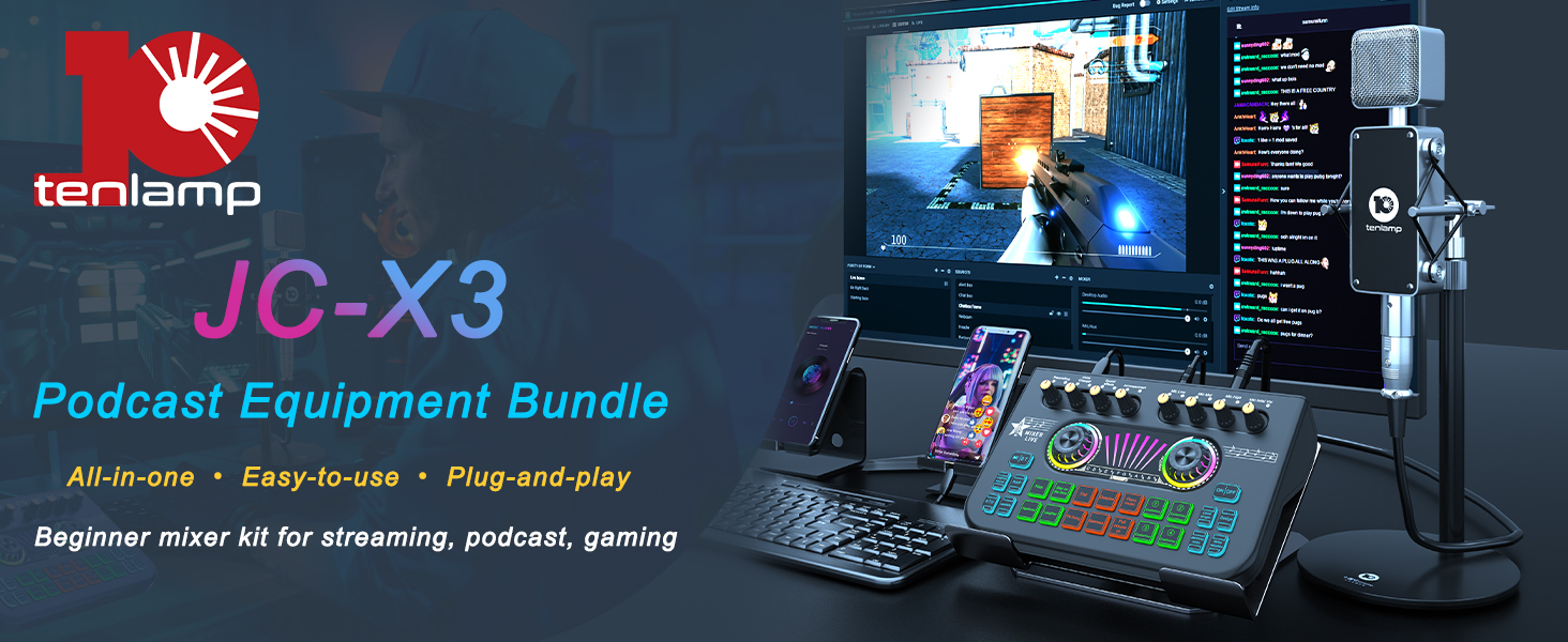 podcast equipment bundle