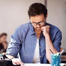 Man Studying