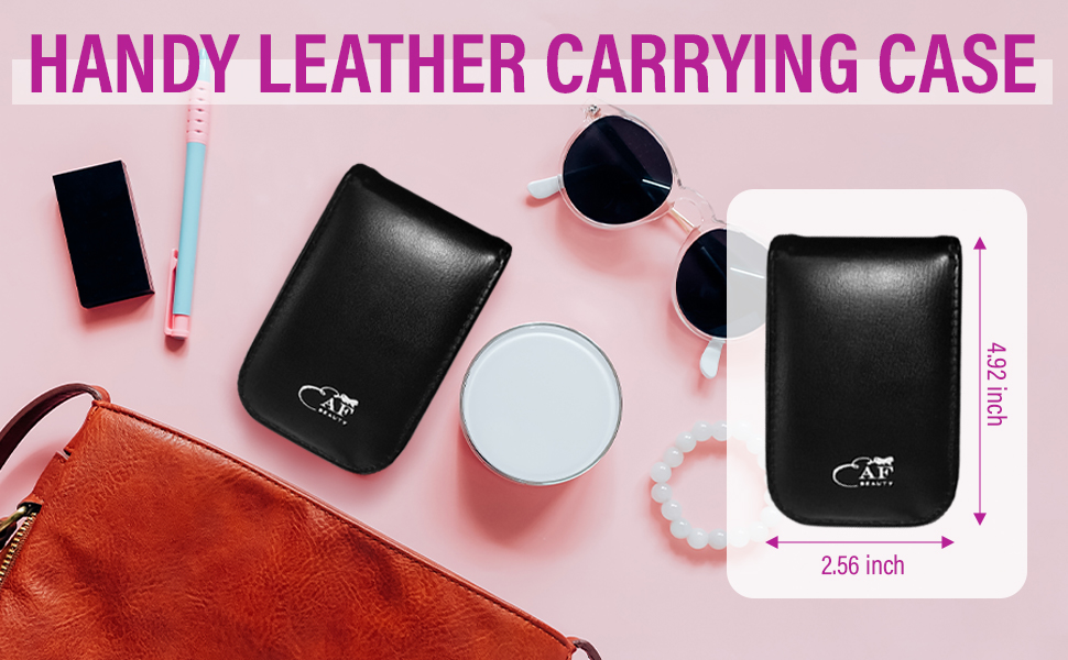 Handy Leather Carrying Case