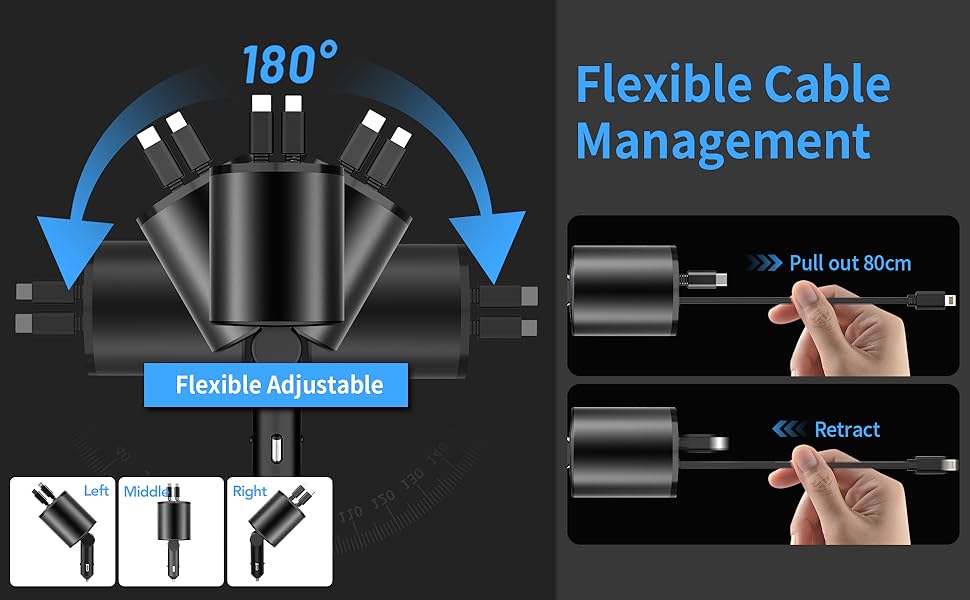 Retractable Car Charger