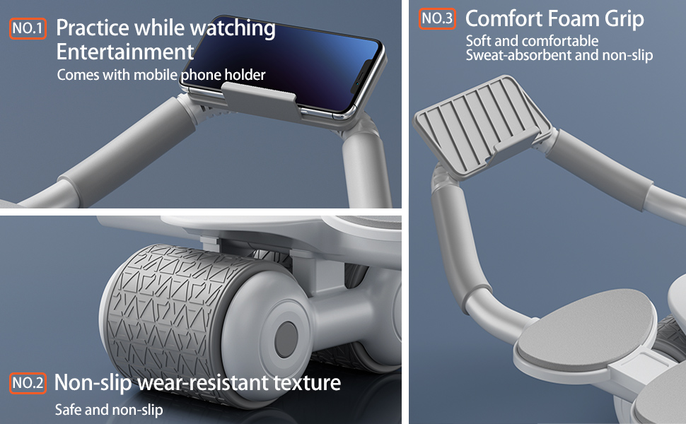 Designed with a phone stand