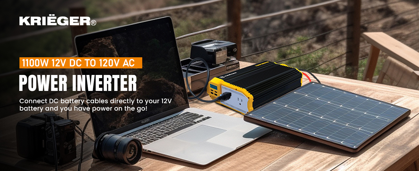 solar panel inverter accessories dc 12v to ac converter watts continuous instantaneous outlets
