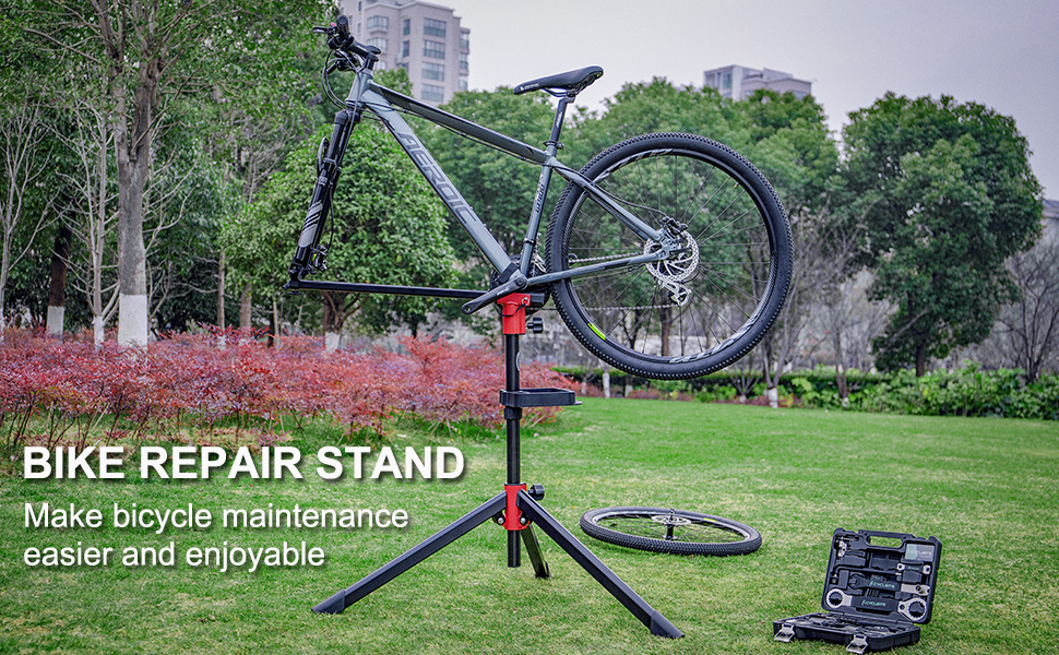 CXWXC Bike Repair Stand (Max 55 Lbs) Shop Home Portable